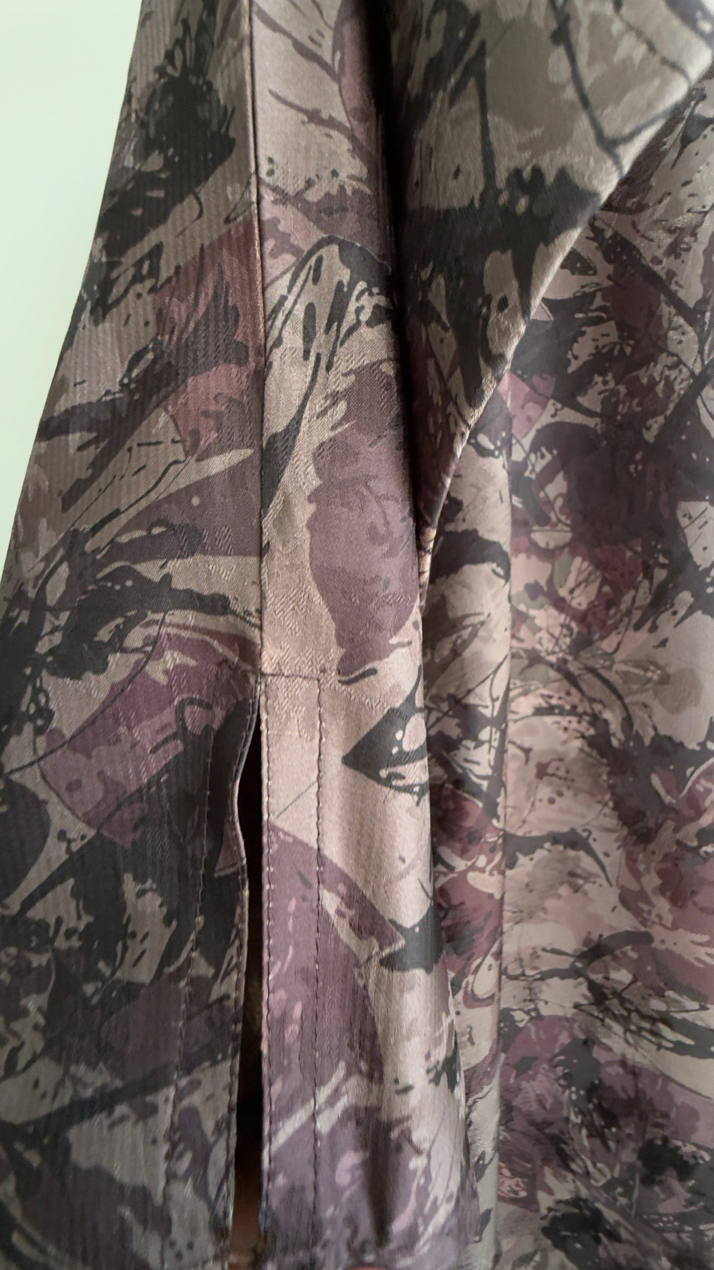 عباية جاكارد بنفسجي