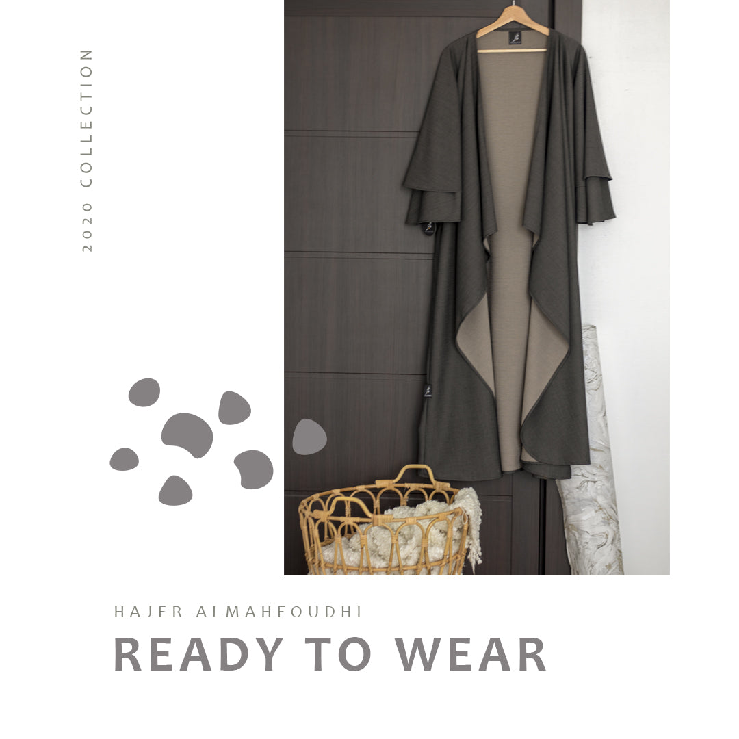 WINTER ABYAY عباية شتوية بقصة واسعة