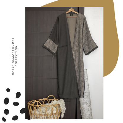 Tweed Abayaعباية تويد شتوي ة