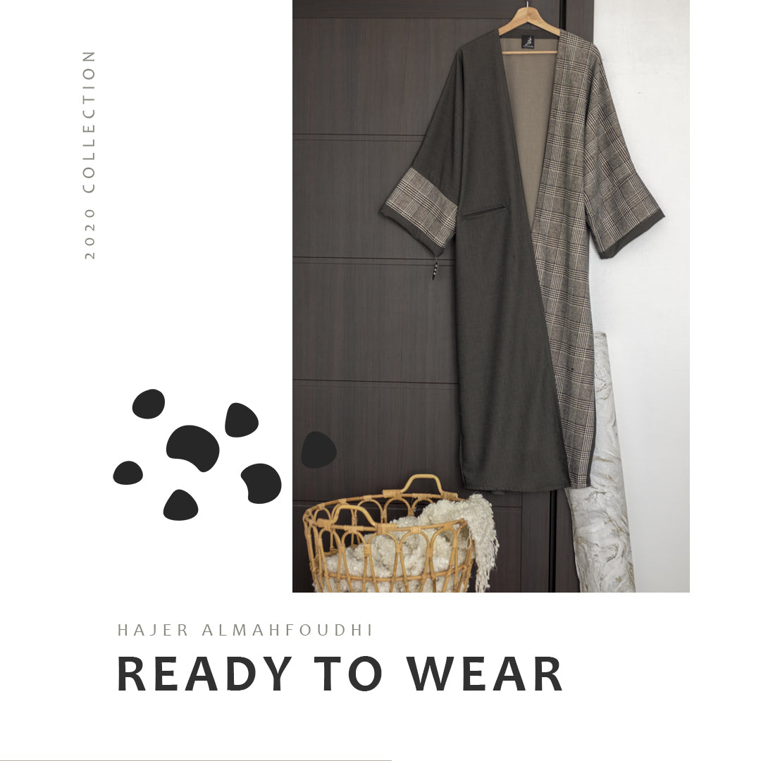 Tweed Abayaعباية تويد شتوي ة