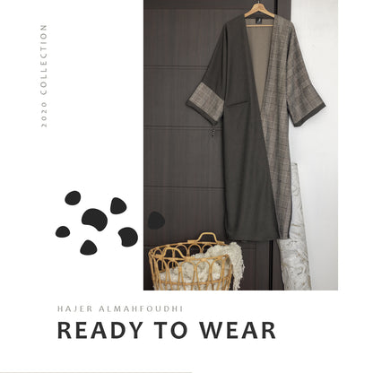 Tweed Abayaعباية تويد شتوي ة