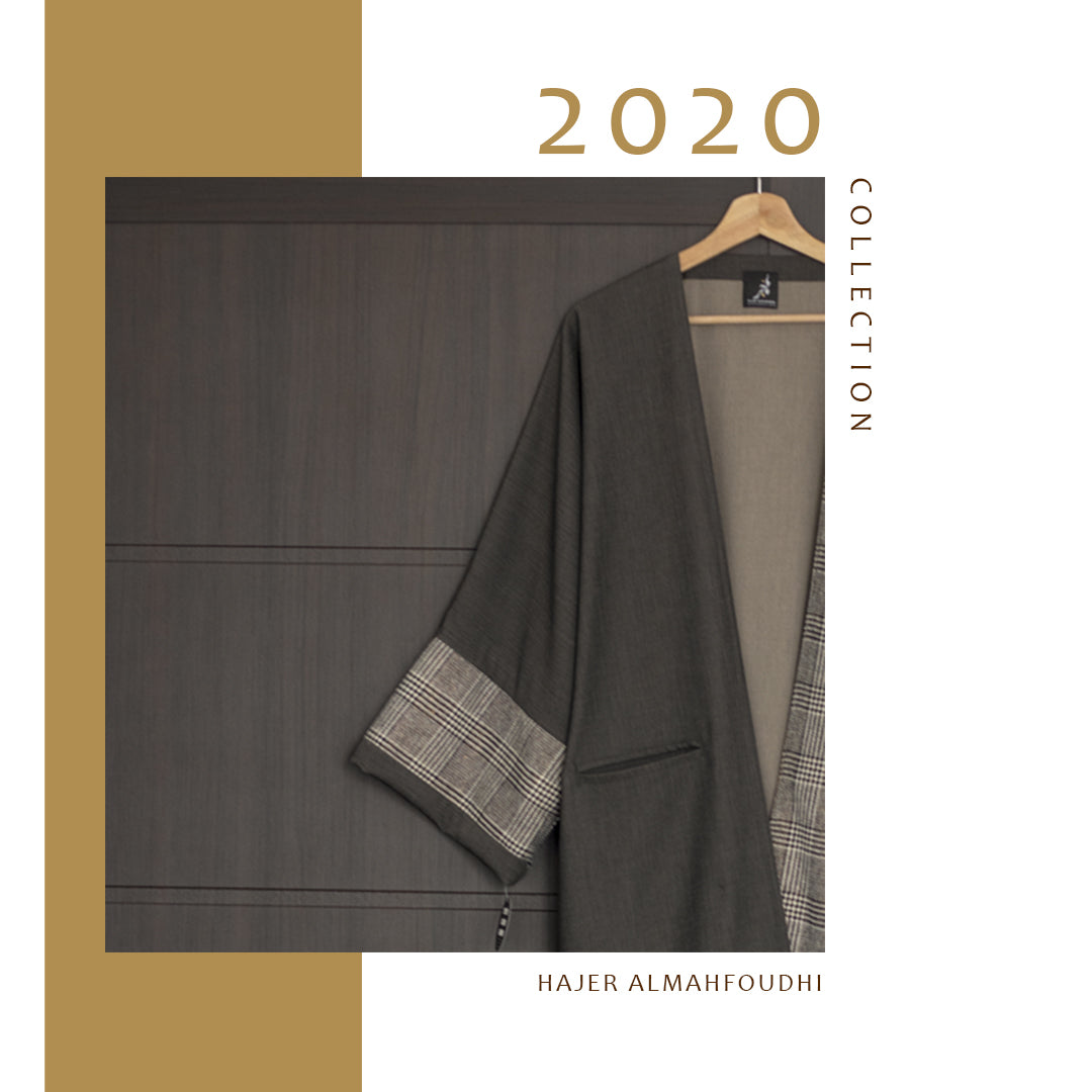 Tweed Abayaعباية تويد شتوي ة