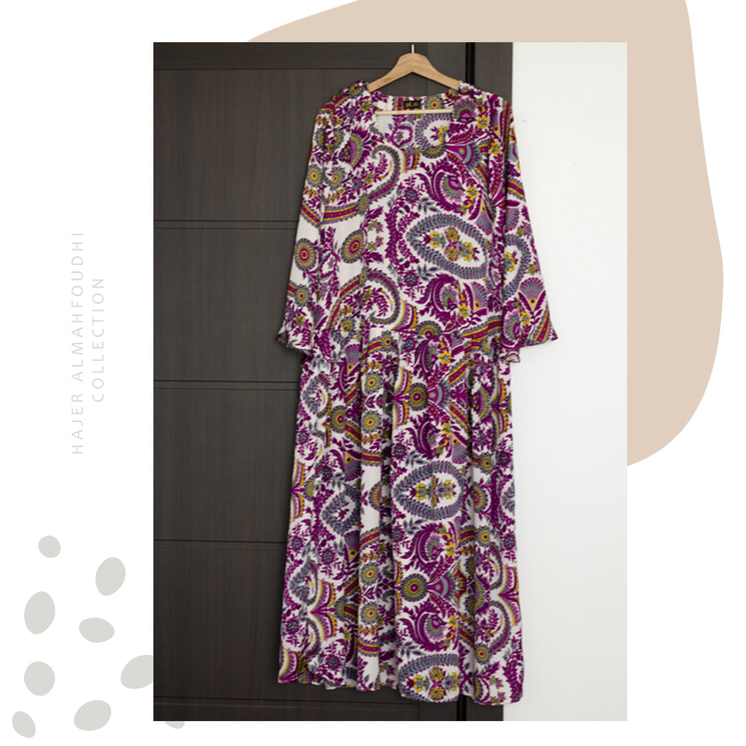 Silk Dress لبس حرير فضفاض