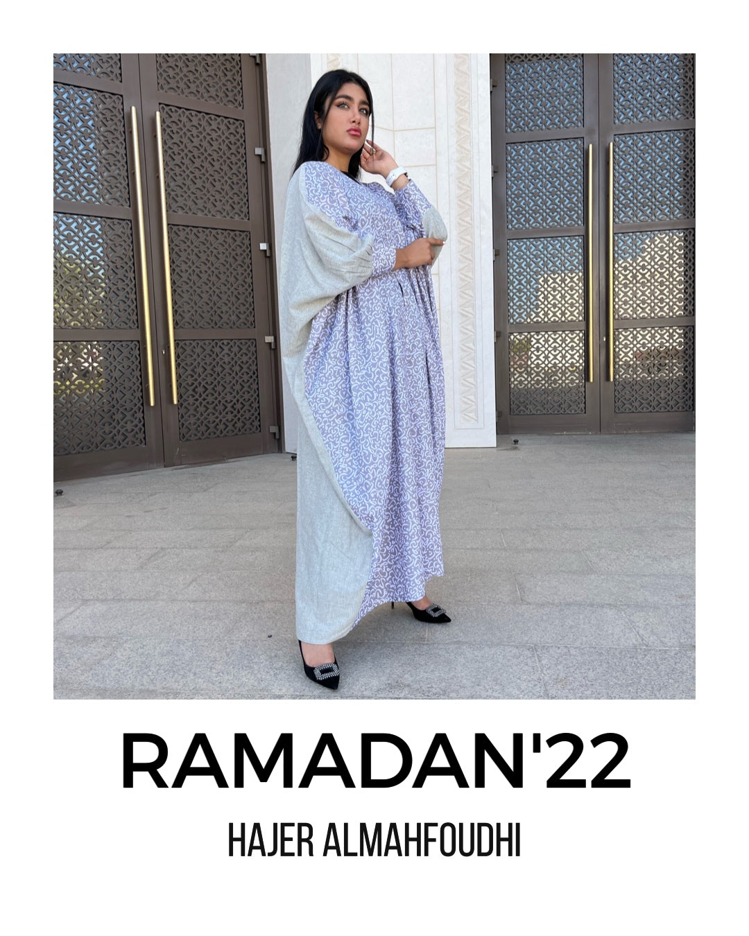 عباية لنن بأكمام مزمومة Daily linen abaya narrow Sleeves